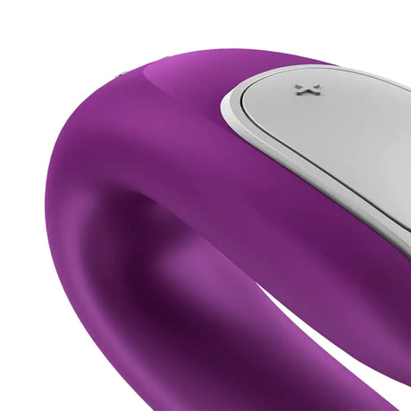 Satisfyer Double Fun Partner Vibrator Violet - Sex Toys - Save 25% - Fast Shipping - United Kingdom Stoke-on-trent
