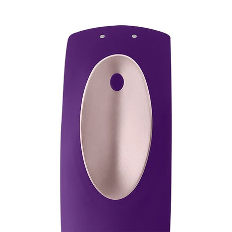 Satisfyer Double Plus Remote Control Vibrator Purple - Sex Toys - Save 25%