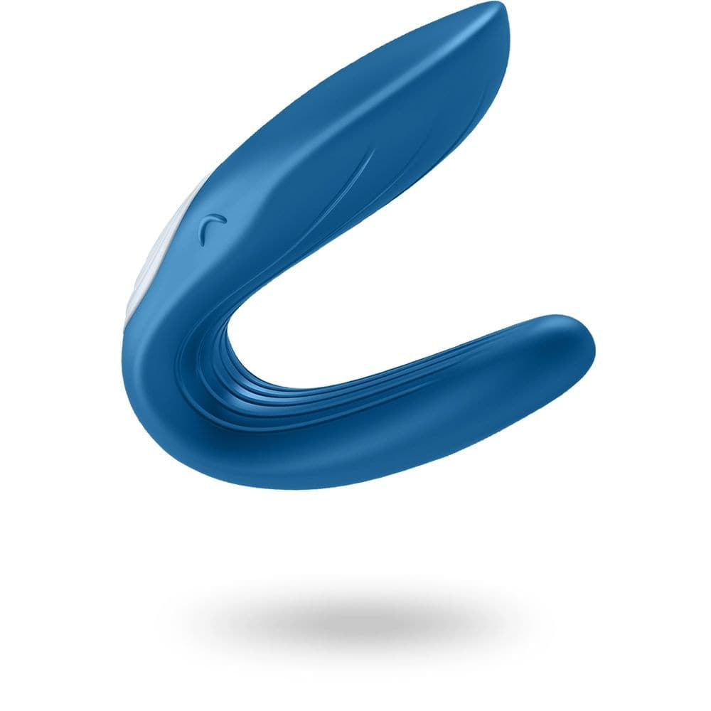 Satisfyer Double Whale Vibrator Blue - Sex Toys