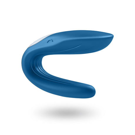 Satisfyer Double Whale Vibrator Blue - Sex Toys