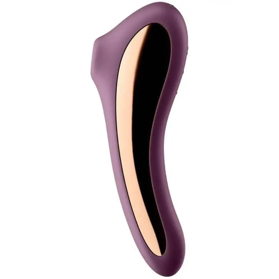 Satisfyer Dual Kiss - Burgundy - Save 15% - Fast Shipping - Vibrator United Kingdom Stoke-on-trent