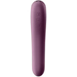 Satisfyer Dual Kiss - Burgundy - Save 15% - Fast Shipping - Vibrator United Kingdom Stoke-on-trent