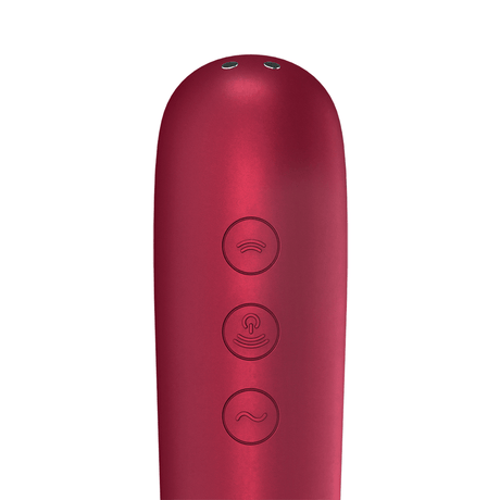 Satisfyer Dual Love Vibrator with Bluetooth and App Pink - Save 25%