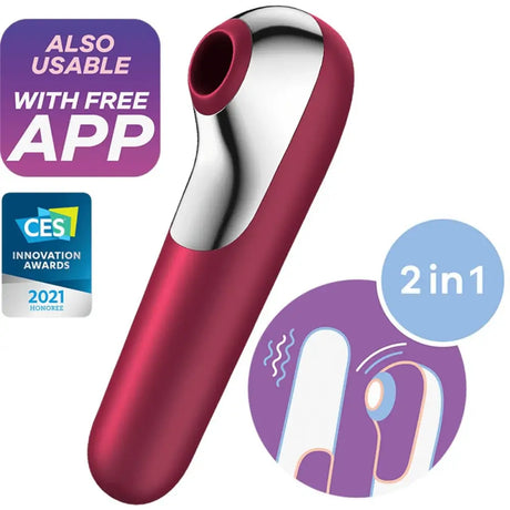 Satisfyer Dual Love Vibrator with Bluetooth and App Pink - Save 25% - with and - Fast - United Kingdom Stoke-on-trent
