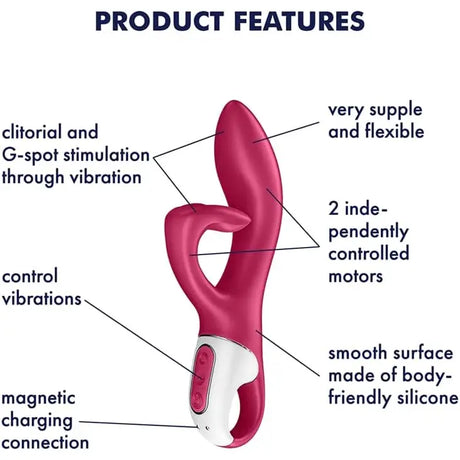 Satisfyer Embrace me - Berry - Save 10% - me - Fast Shipping - Vibrator United Kingdom Stoke-on-trent