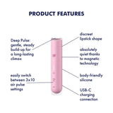 Satisfyer First Kiss - Berry - Save 25% - 15% - Fast Shipping - Vibrator United Kingdom Stoke-on-trent