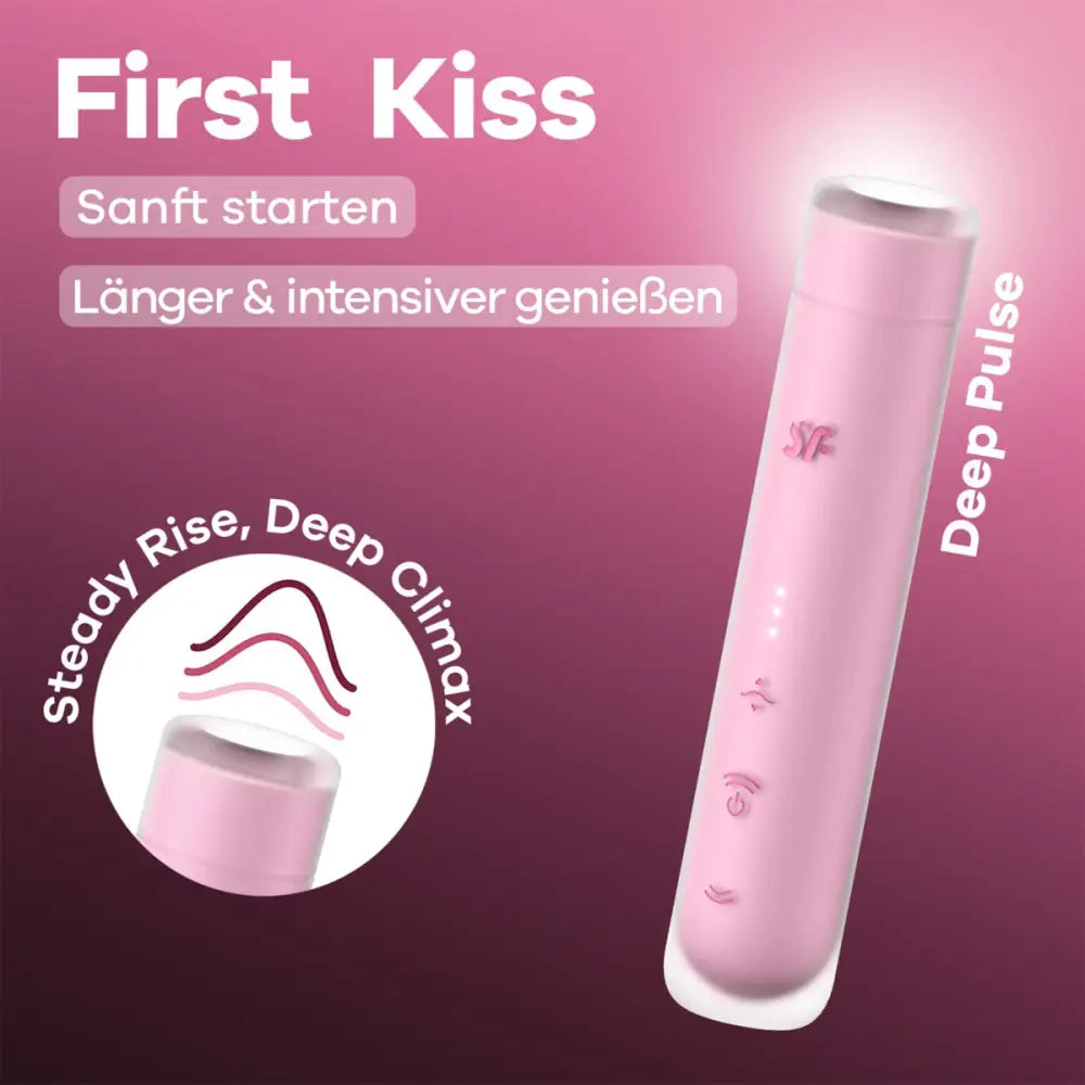 Satisfyer First Kiss - Berry - Save 15% - Fast Shipping - Vibrator United Kingdom Stoke-on-trent