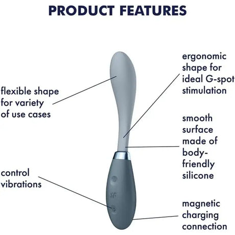 Satisfyer g Spot Vibrating Dildo Sex Toy 12 Speed/mode for Women Waterproof - g Speed/mode for - United Kingdom Stoke-on-trent