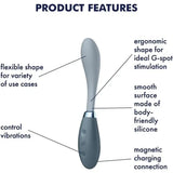 Satisfyer g Spot Vibrating Dildo Sex Toy 12 Speed/mode for Women Waterproof - g Speed/mode for - United Kingdom Stoke-on-trent