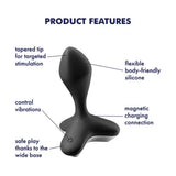 Satisfyer Game Changer (plug Vibrator) Black - Save 15% - (plug Black - Fast Shipping - Dildos United Kingdom Stoke-on-trent