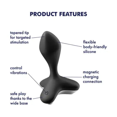 Satisfyer Game Changer (plug Vibrator) Black - Save 15% - (plug Black - Fast Shipping - Dildos United Kingdom Stoke-on-trent