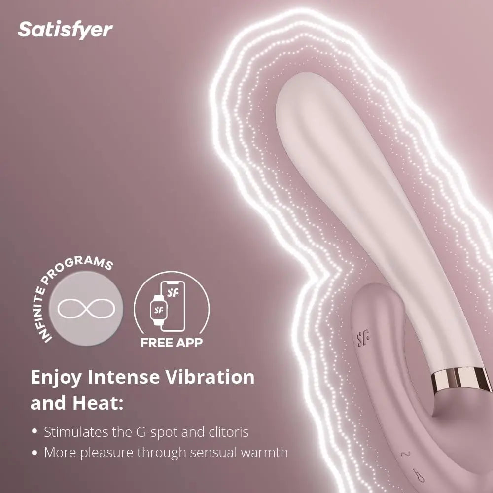 Satisfyer Heat Wave - Mauve - Save 10% - Fast Shipping - Vibrator United Kingdom Stoke-on-trent