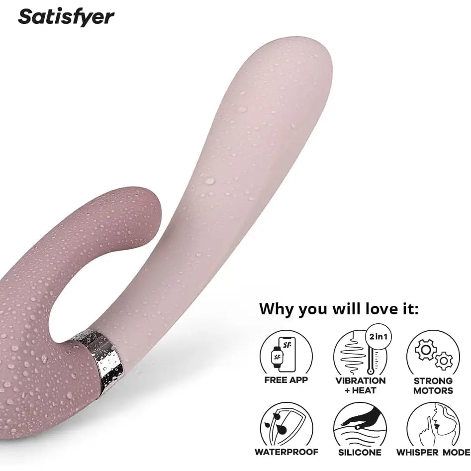 Satisfyer Heat Wave - Mauve - Save 10% - Fast Shipping - Vibrator United Kingdom Stoke-on-trent