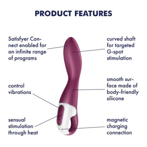 Satisfyer Heated Thrill - Connect App - Save 15% - Fast Shipping - Vibrator United Kingdom Stoke-on-trent