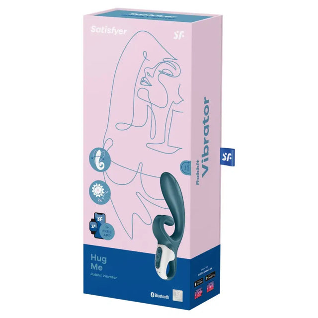 Satisfyer Hug me - Grayblue - Save 5% - me - Fast Shipping - Vibrator United Kingdom Stoke-on-trent