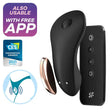 Satisfyer Little Secret Black Panty Vibe - Sex Toys - Save 25% - Fast Shipping - Vibrator United Kingdom Stoke-on-trent