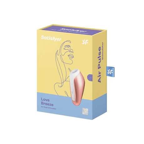 Satisfyer Love Breeze Air-pulse Clitoris Stimulator Copper - Save 30% - Air-pulse - Fast - Vibrator United Kingdom Stoke-on-trent