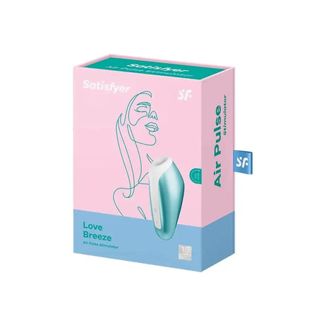 Satisfyer Love Breeze Air-pulse Clitoris Stimulator Ice Blue - Save 30% - Air-pulse - Fast - Vibrator United Kingdom Stoke-on-trent