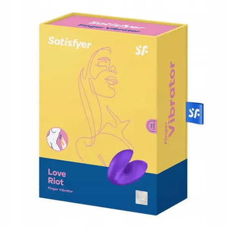 Satisfyer Love Riot - Purple - Save 10% - Fast Shipping - Vibrator United Kingdom Stoke-on-trent