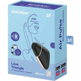 Satisfyer Love Triangle Stimulator Black - Sex Toys - Save 30% - Fast Shipping - Vibrator United Kingdom Stoke-on-trent