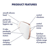 Satisfyer Love Triangle White - Sex Toys - Save 25% - Fast Shipping - Vibrator United Kingdom Stoke-on-trent