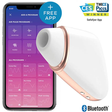 Satisfyer Love Triangle White - Sex Toys - Save 25% - Fast Shipping - Vibrator United Kingdom Stoke-on-trent