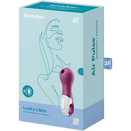 Satisfyer Lucky Libra Air Pulse Stim and Vibe - Save 25% - Fast Shipping - Sale United Kingdom Stoke-on-trent