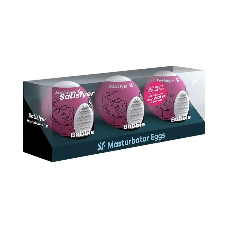 Satisfyer Masturbator Egg 3er Set Bubble - Save 25% - Fast Shipping - Sale United Kingdom Stoke-on-trent