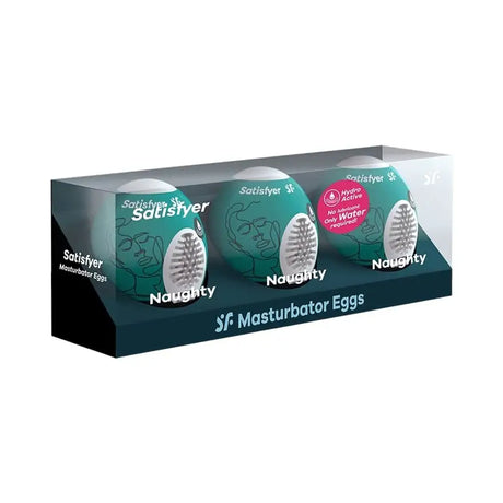 Satisfyer Masturbator Egg 3er Set Noughty - Save 25% - Fast Shipping - Sale United Kingdom Stoke-on-trent