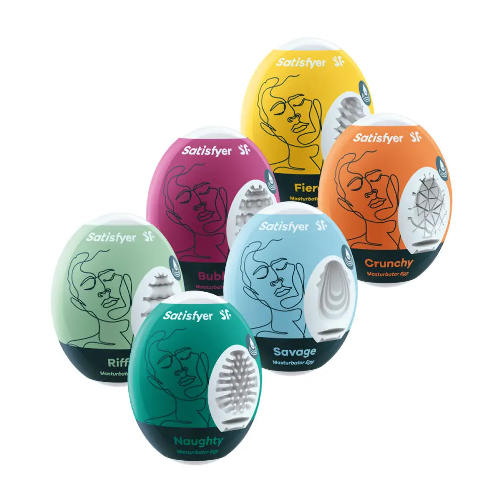 Satisfyer Masturbator Egg 6er Set - Save 10% - Fast Shipping - Sale United Kingdom Stoke-on-trent