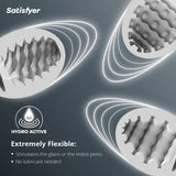 Satisfyer Masturbator Egg Different Textures Hydro-active Tpe no Lubricant Required for Single use Stil: 3x Set Ruffle Bubble Fierce - Save