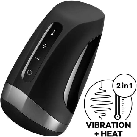 Satisfyer Men Heat and Vibration Masturbator - Save 30% - and - Fast Shipping - Sale United Kingdom Stoke-on-trent
