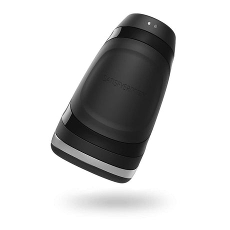 Satisfyer Men Heat Vibration Masturbator Black - Sex Toys - Save 25% - Sale