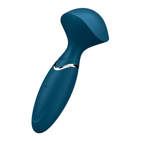 Satisfyer Mini Wand-er - Blue - Save 10% - Fast Shipping - Vibrator United Kingdom Stoke-on-trent