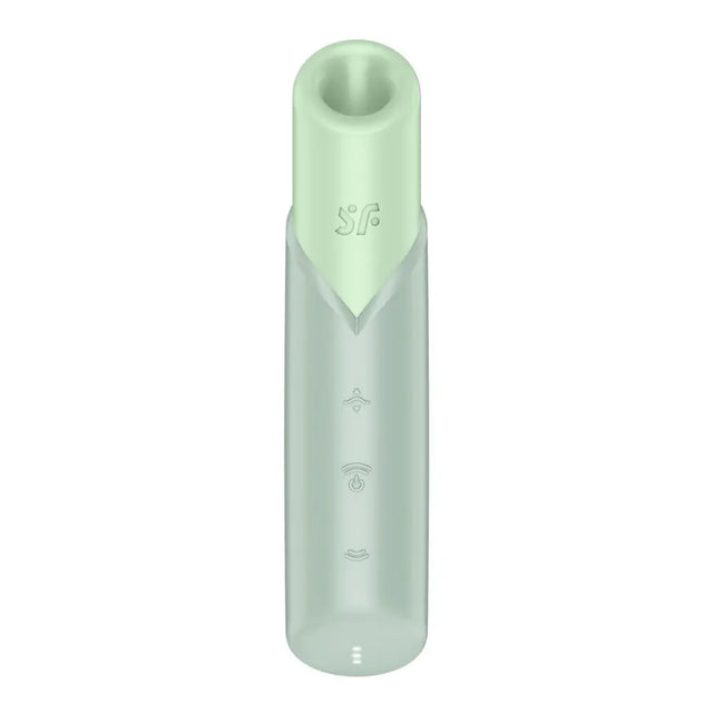 Satisfyer Naughty Kiss - Mint - Save 15% - Fast Shipping - Vibrator United Kingdom Stoke-on-trent
