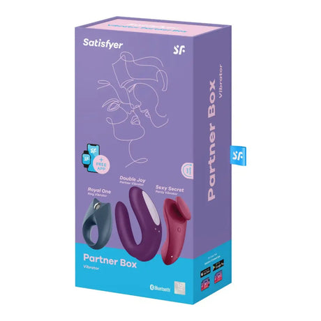 Satisfyer Partner Box 3 - Diverse - Save 10% - Fast Shipping - Vibrator United Kingdom Stoke-on-trent