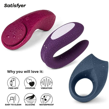 Satisfyer Partner Box 3 - Diverse - Save 10% - Fast Shipping - Vibrator United Kingdom Stoke-on-trent