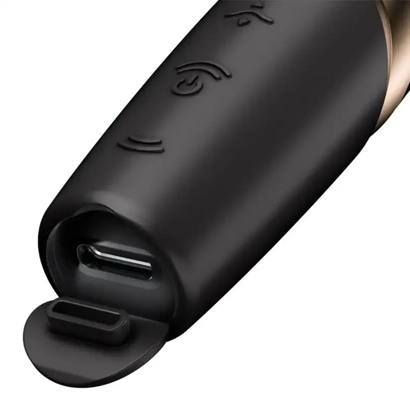 Satisfyer Perfect Kiss - Black - Save 15% - Fast Shipping - Vibrator United Kingdom Stoke-on-trent