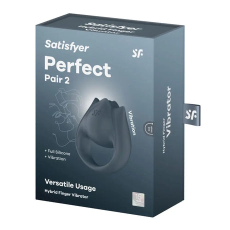 Satisfyer Perfect Pair 2 - Grey - Save 20% - Fast Shipping - Vibrator United Kingdom Stoke-on-trent