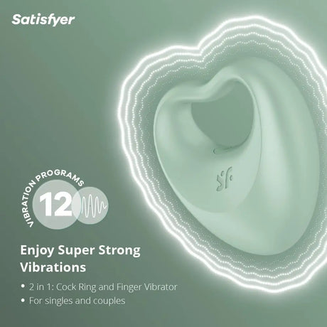 Satisfyer Perfect Pair 3 - Green - Save 10% - Fast Shipping - Vibrator United Kingdom Stoke-on-trent