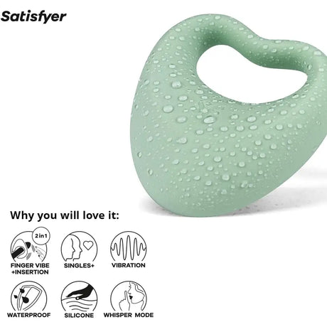 Satisfyer Perfect Pair 3 - Green - Save 10% - Fast Shipping - Vibrator United Kingdom Stoke-on-trent