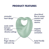 Satisfyer Perfect Pair 3 - Green - Save 10% - Fast Shipping - Vibrator United Kingdom Stoke-on-trent