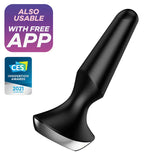 Satisfyer Plug-ilicious 2 Black - Save 10% - Fast Shipping - Anal Vibrators United Kingdom Stoke-on-trent