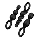 Satisfyer Plugs - Black (booty Call - Black) - Save 5% - (booty - Fast Shipping - Dildos United Kingdom Stoke-on-trent