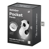 Satisfyer Pocket Panda - White - Save 15% - Fast Shipping - Vibrator United Kingdom Stoke-on-trent