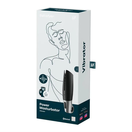 Satisfyer Power Masturbator - Black - Save 10% - Fast Shipping - Sale United Kingdom Stoke-on-trent