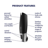 Satisfyer Power Masturbator - Black - Save 10% - Fast Shipping - Sale United Kingdom Stoke-on-trent