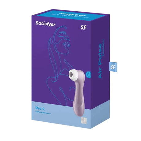 Satisfyer Pro 2 Air Stimulator Violet - Save 30% - Fast Shipping - Vibrator United Kingdom Stoke-on-trent