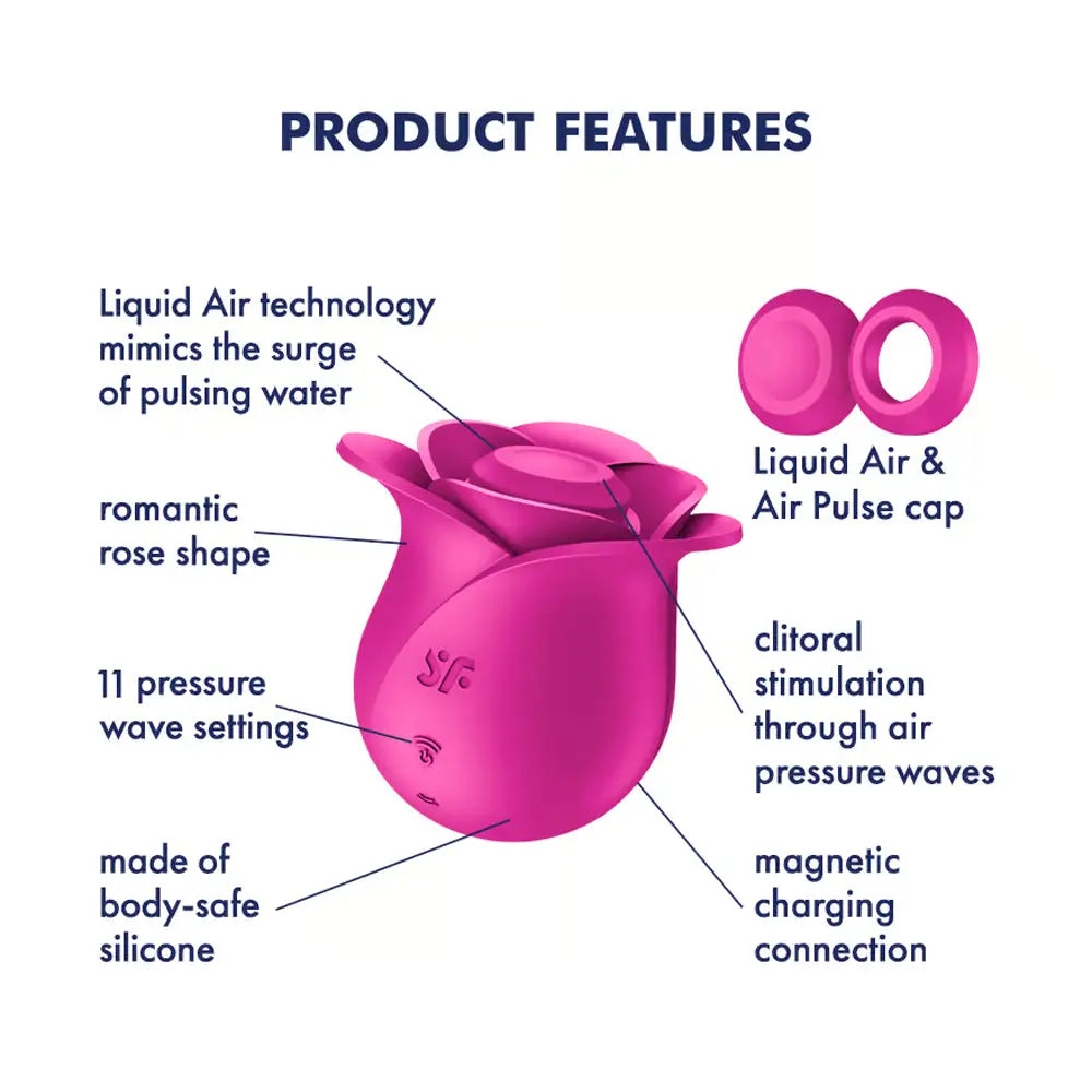 Satisfyer Pro 2 - Modern Blossom Rose - Save 10% - Fast Shipping - Vibrator United Kingdom Stoke-on-trent