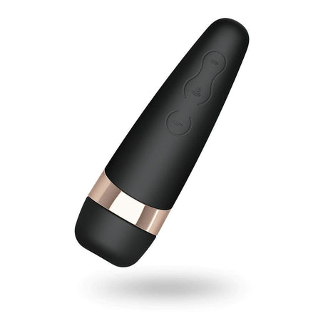 Satisfyer Pro 3 Plus Vibrator Black/Gold - Sex Toys